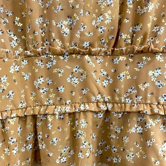 Bohemian Floral Blouse - Picture 4 of 4